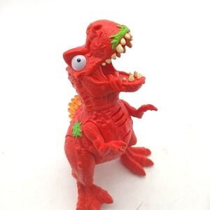 Zuru Smashers Mega Light Up Dinosaur 5" Action Figure Prehistoric Toy Toxic Red
